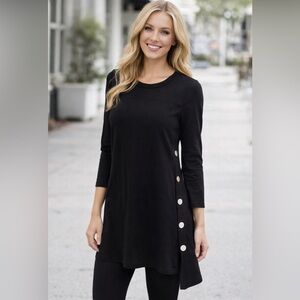 iGenjun Women's Long Sleeve ,Dress Side Buttons,Autumn/Winter , like new